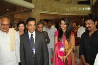 Kamal Hassan And Trisha At FICCI Launch